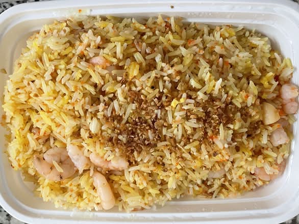 H7蒜香海皇炒飯 Seafood Fried Rice with Garlic
